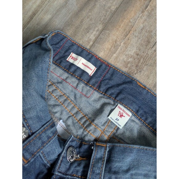 True Religion Billy Relaxed Bootcut Jeans Men's Size 27x25.5 - Picture 3 of 5